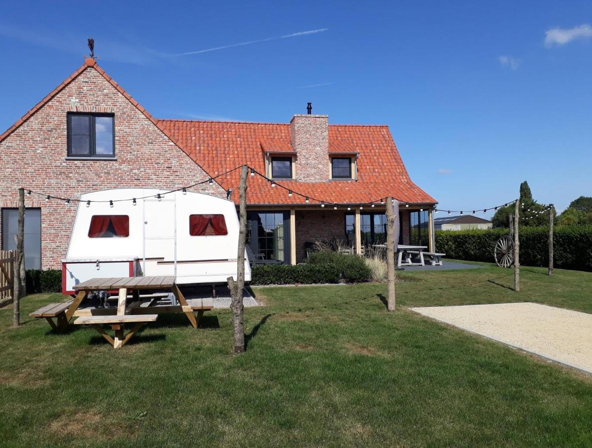Florentinus Met Hottub, Afgesloten Tuin En Overdekt Terras Veurne Buitenkant foto