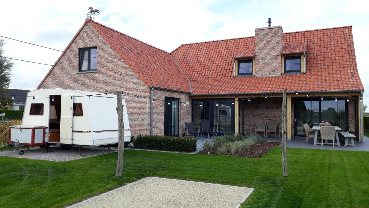 Florentinus Met Hottub, Afgesloten Tuin En Overdekt Terras Veurne Buitenkant foto