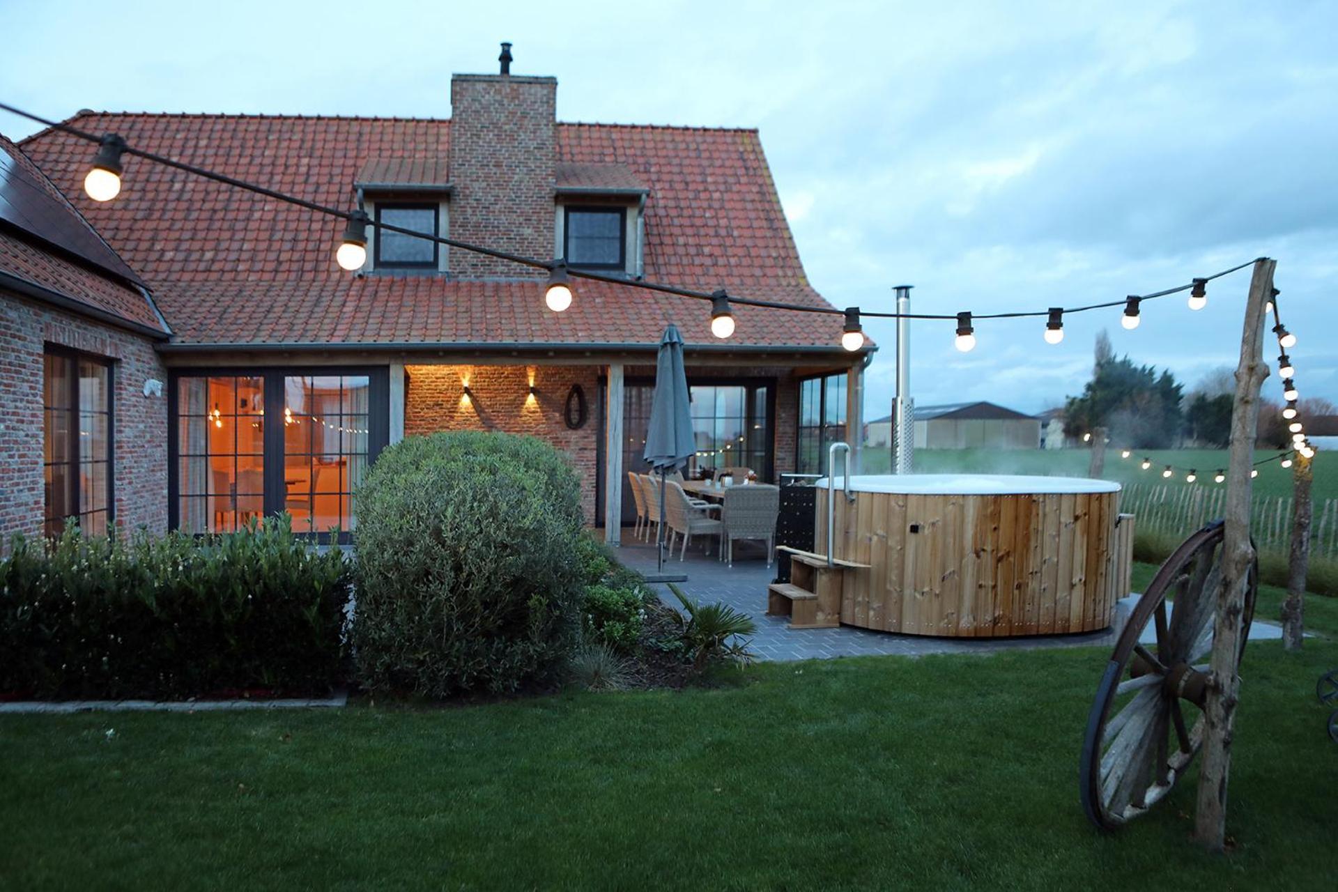 Florentinus Met Hottub, Afgesloten Tuin En Overdekt Terras Veurne Buitenkant foto